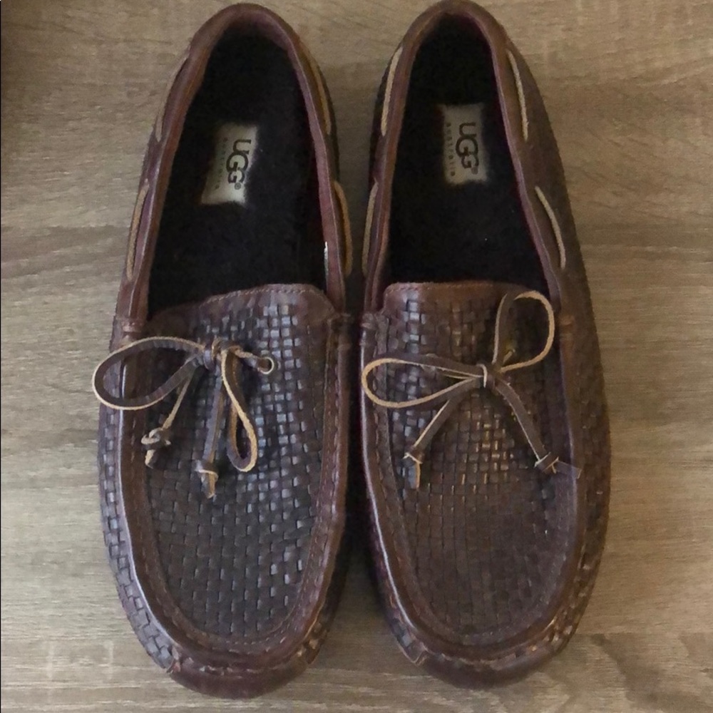 Ugg driving moccasins with insert